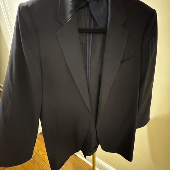 Navy Equipment Blazer - 100% Wool - Picture 2 of 4